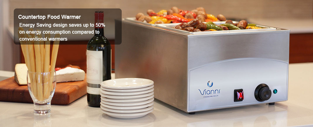 Vianni Countertop Food Warmers